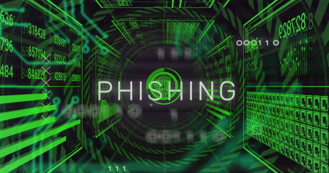Phishing Command Center with Digital Cybersecurity Interface