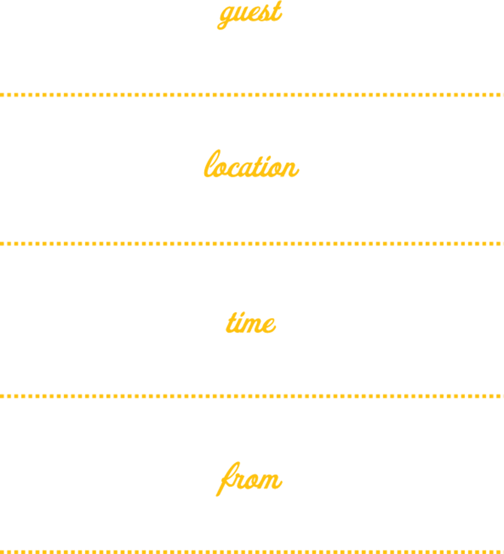 Yellow Abstract Lines on Transparent Background for Creative Design