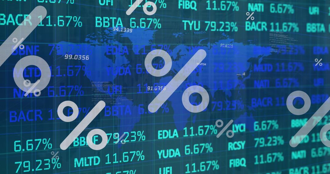 Global Financial Dashboard with Data Visualization Interface