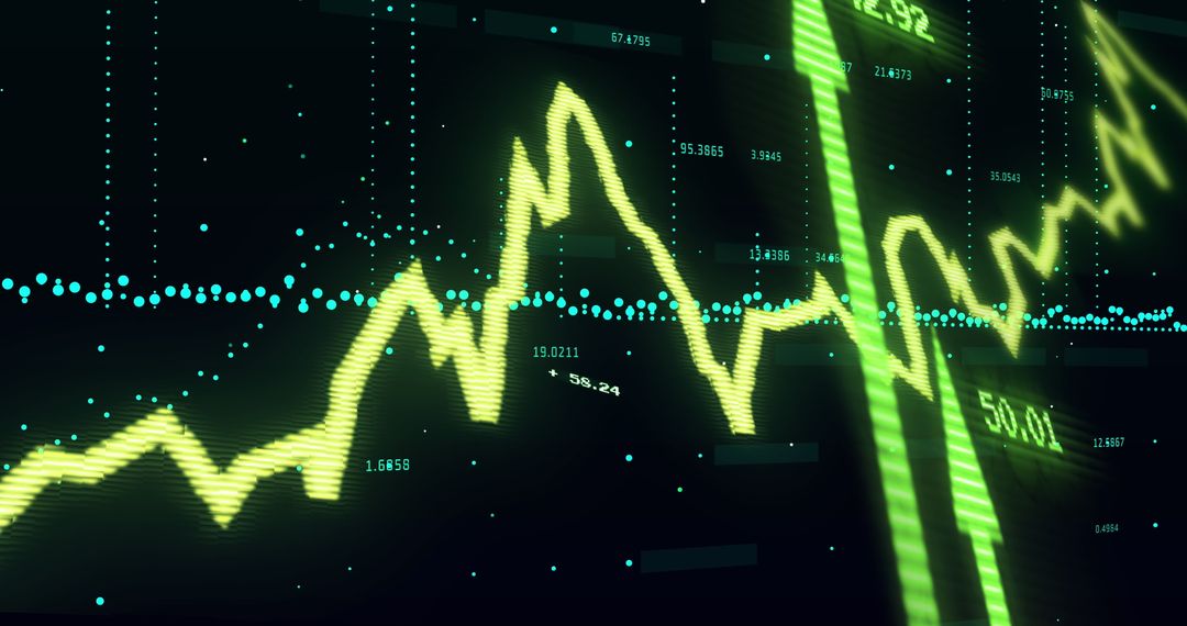 Financial Data Processing with Green Digital Graph in Action