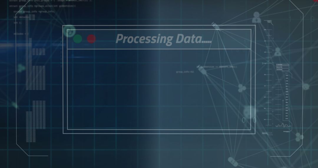 Digital Data Processing Interface Technology Concept
