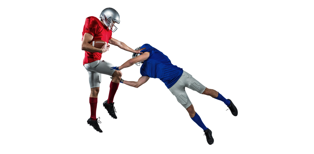 Intense American Football Tackle on Transparent Background - Download Free Stock Images Pikwizard.com