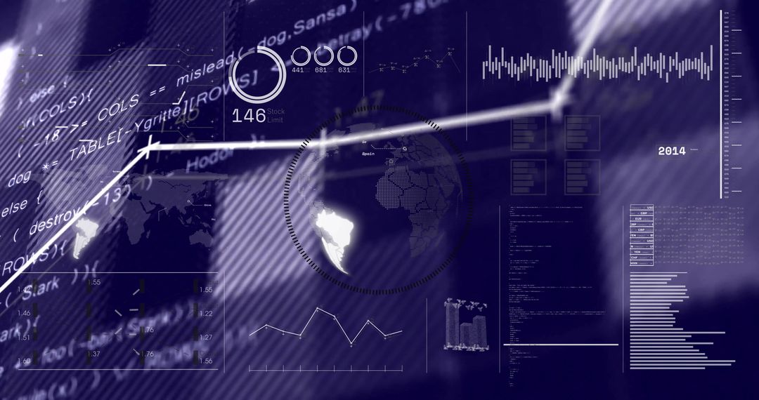 Digital Data Processing with Global Themes