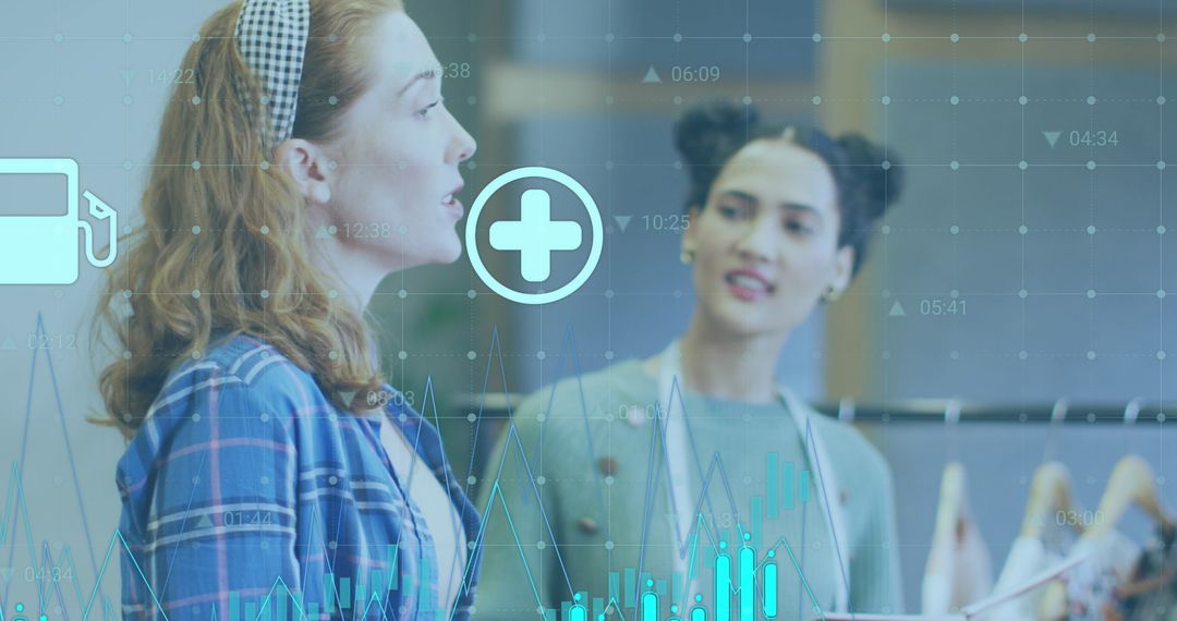 Innovative Data Solutions and Diverse Professionals in Modern Office