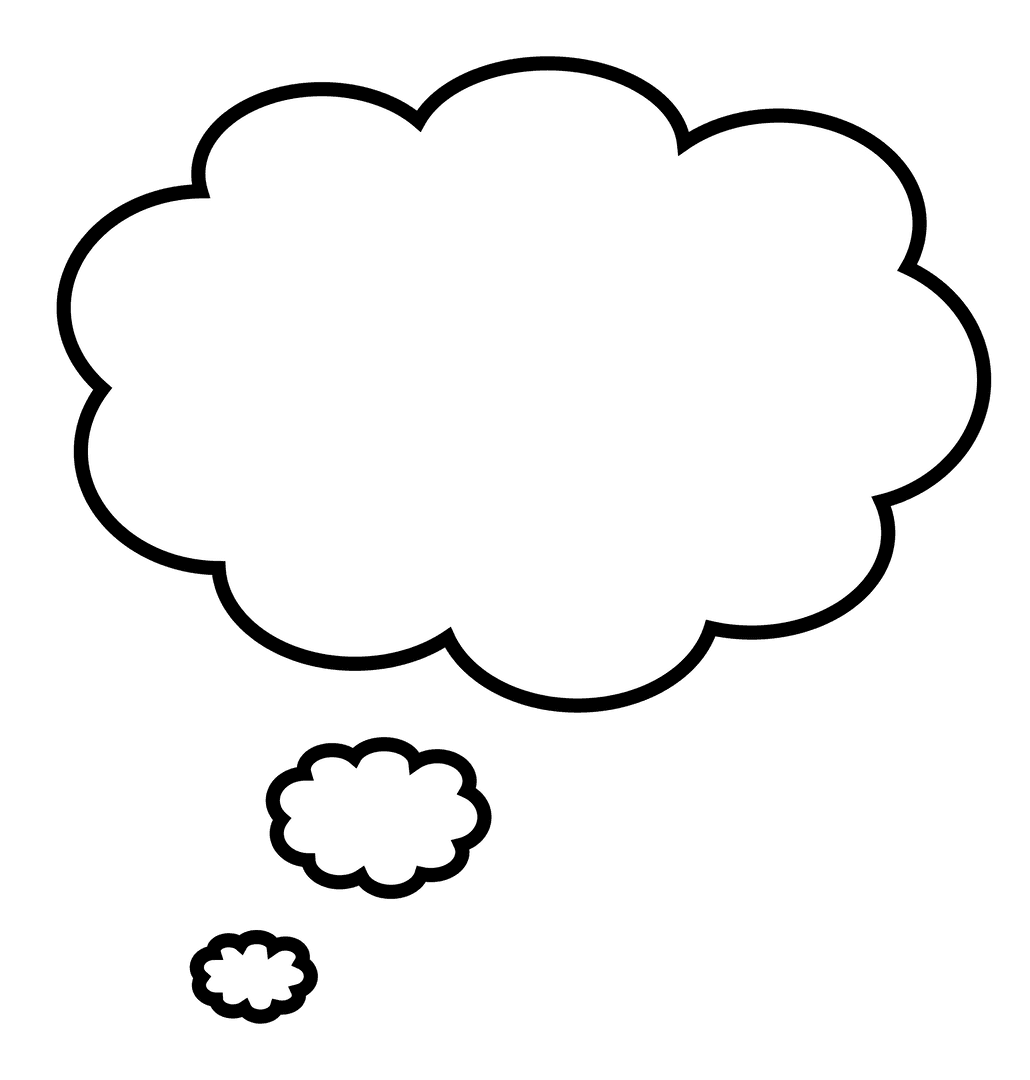 Blank Speech Bubble Transparent Background Ideal for Communication Needs