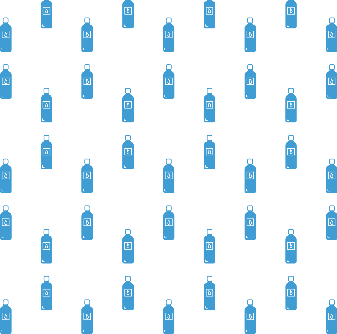 Blue Badge Pattern on Transparent Background for Design Use