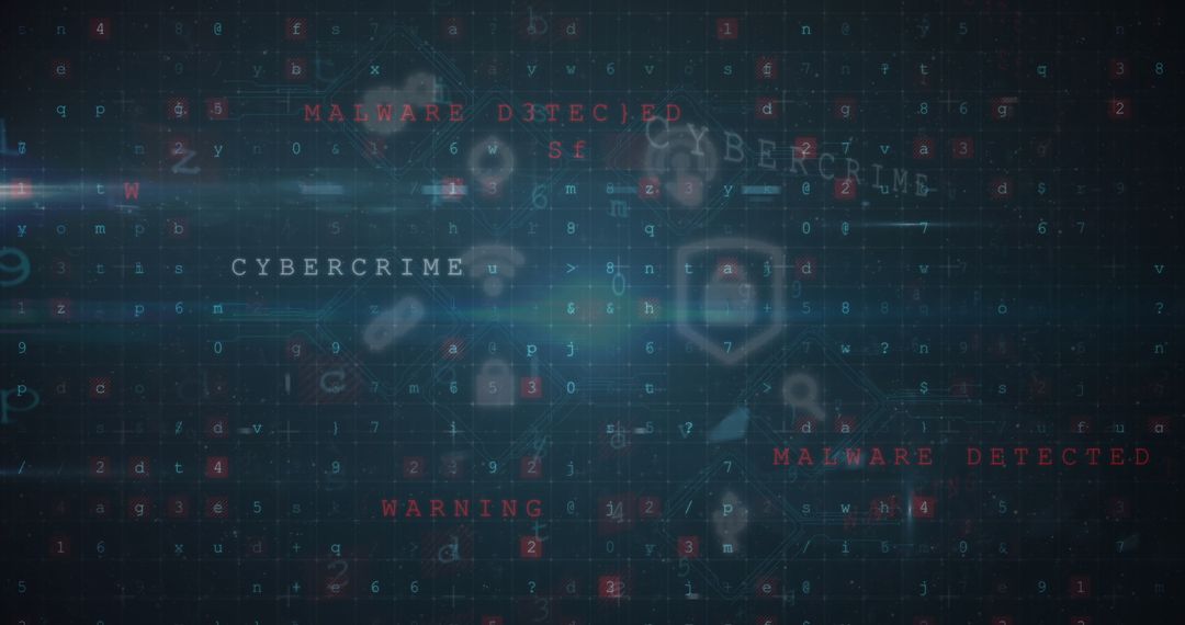 Digital Cybercrime Warning Over Data Matrix