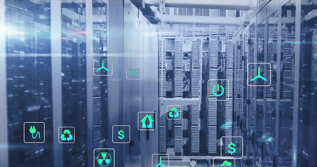 Digital Data Processing with Eco-Friendly Symbols