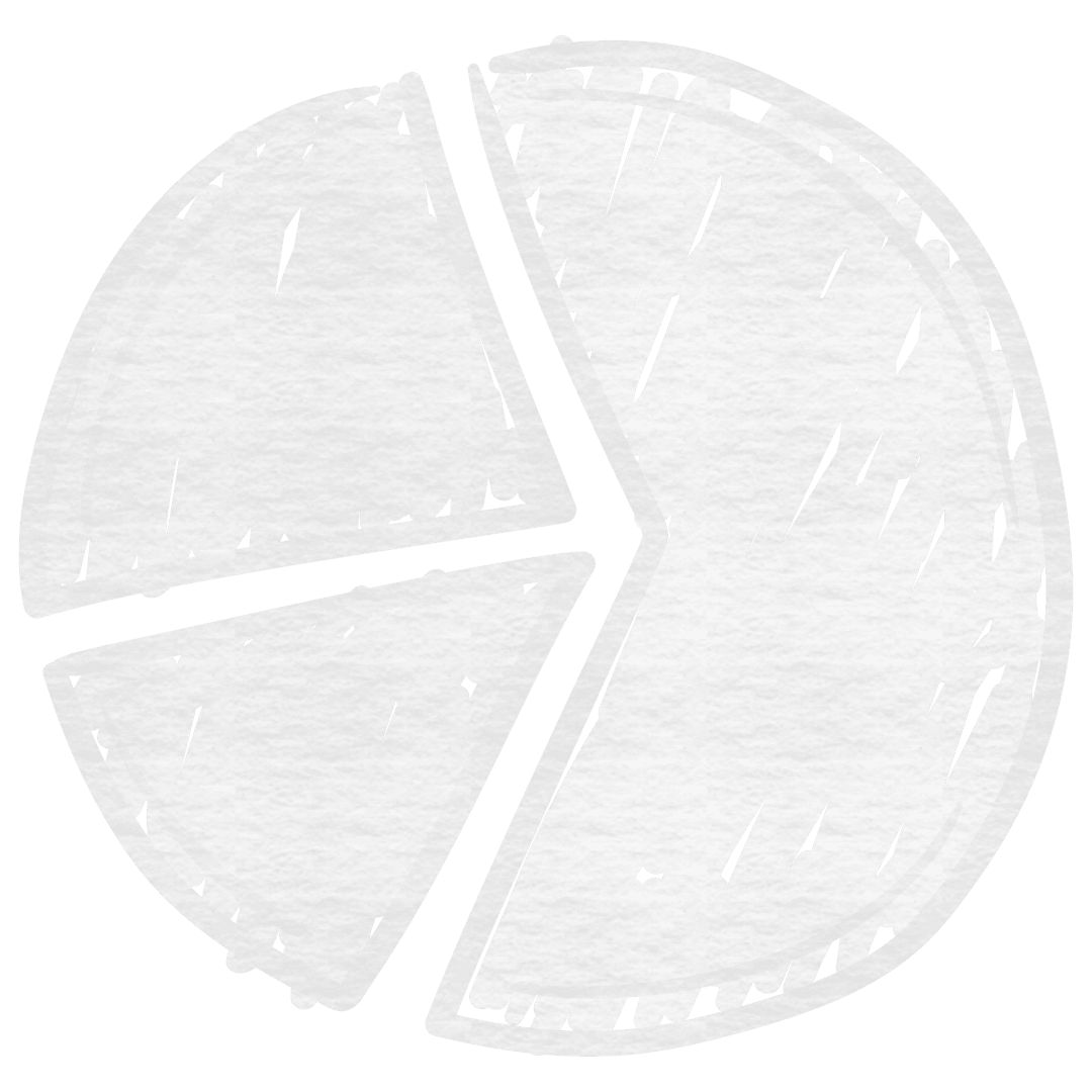 Transparent Hand Drawn Pie Chart Illustration