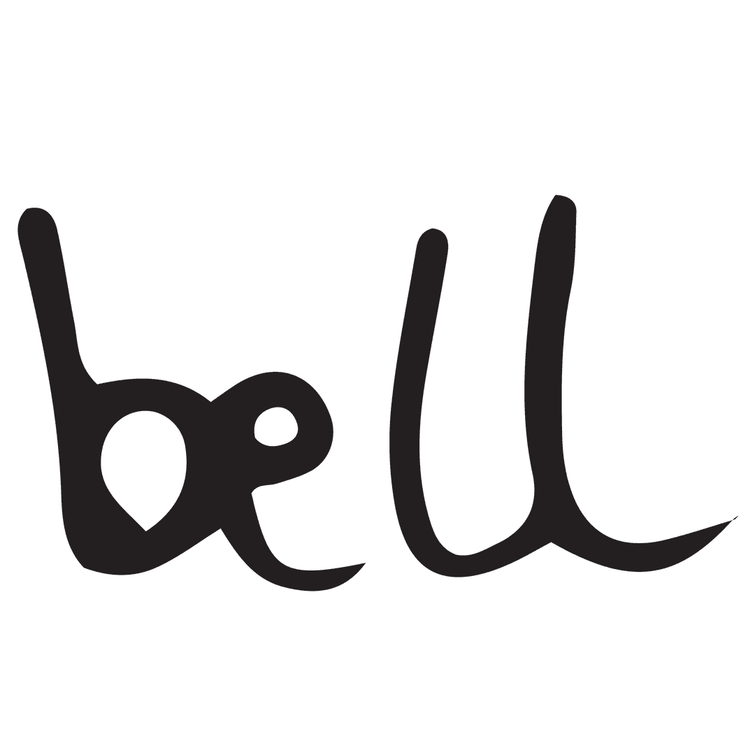 Handwritten Bell Text Illustration Transparent