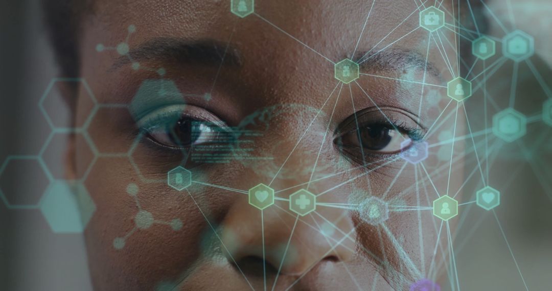 Digital Innovation Transforming Lives Concept