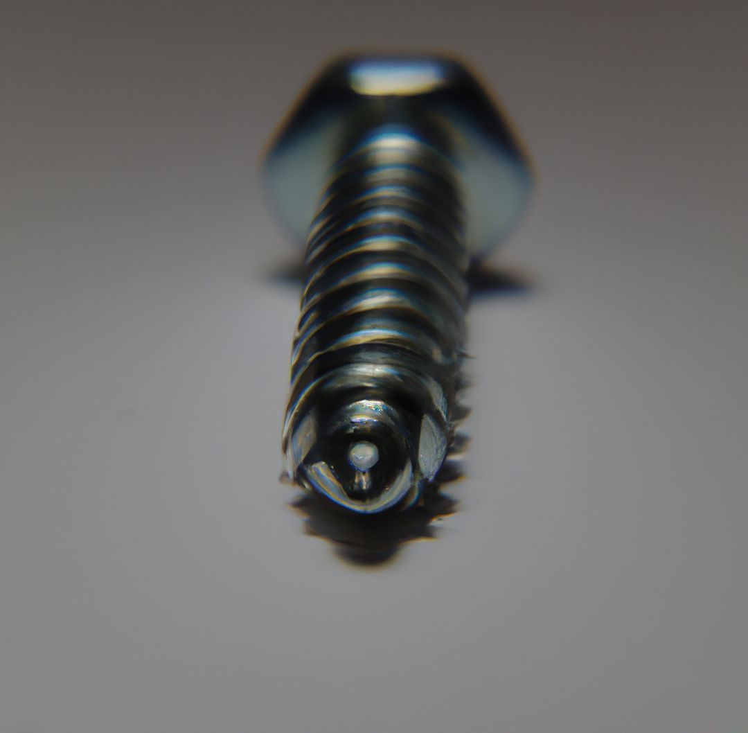 Image of close up of metal screw with copy space on brown background - Free Images, Stock Photos and Pictures on Pikwizard.com