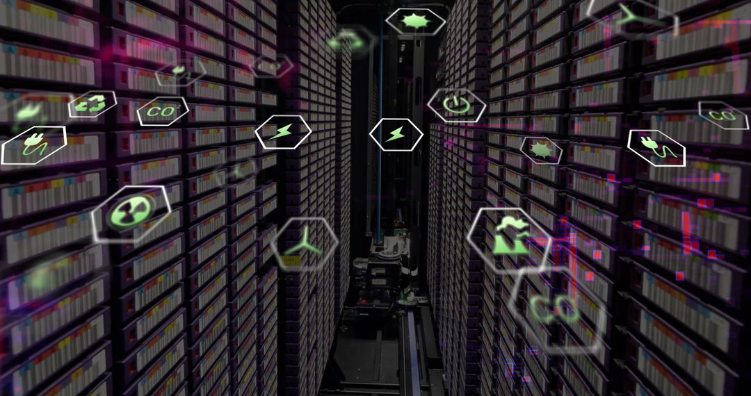 Digital Eco-Friendly Data Processing in a Server Room