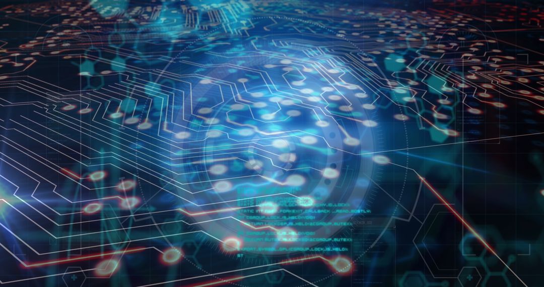 Digital Circuit Board Overlay with Data Processing and Scanning Elements