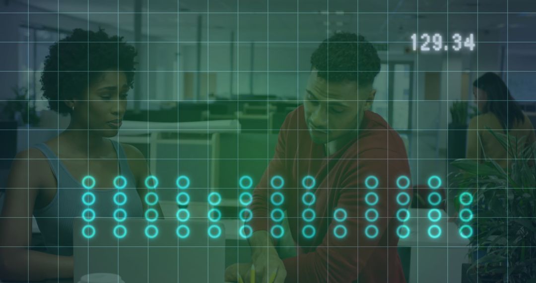 Business Analysis Team Discussing Data Concepts and Technology Insights