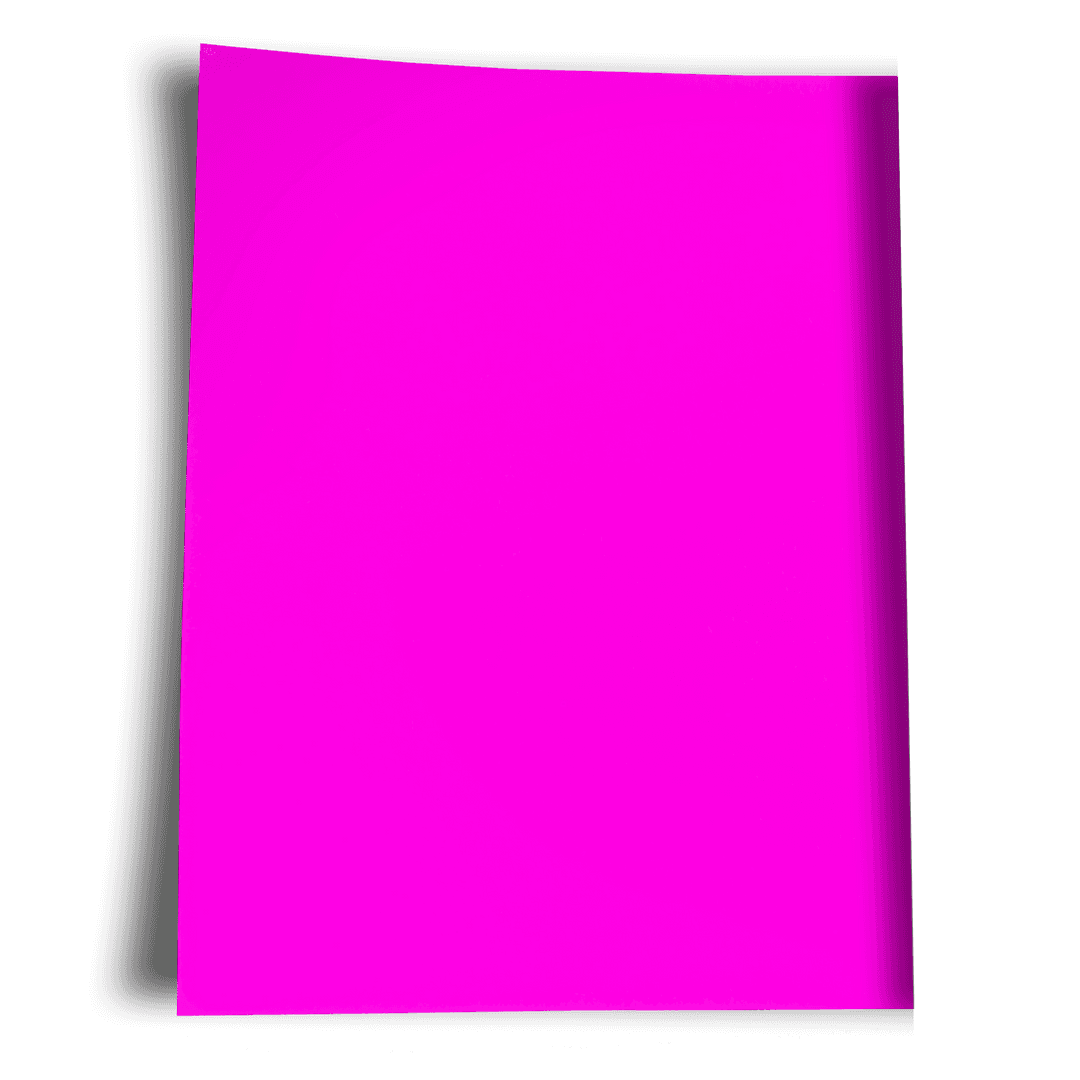 Bright Purple Sheet on Transparent Background Digital Mockup