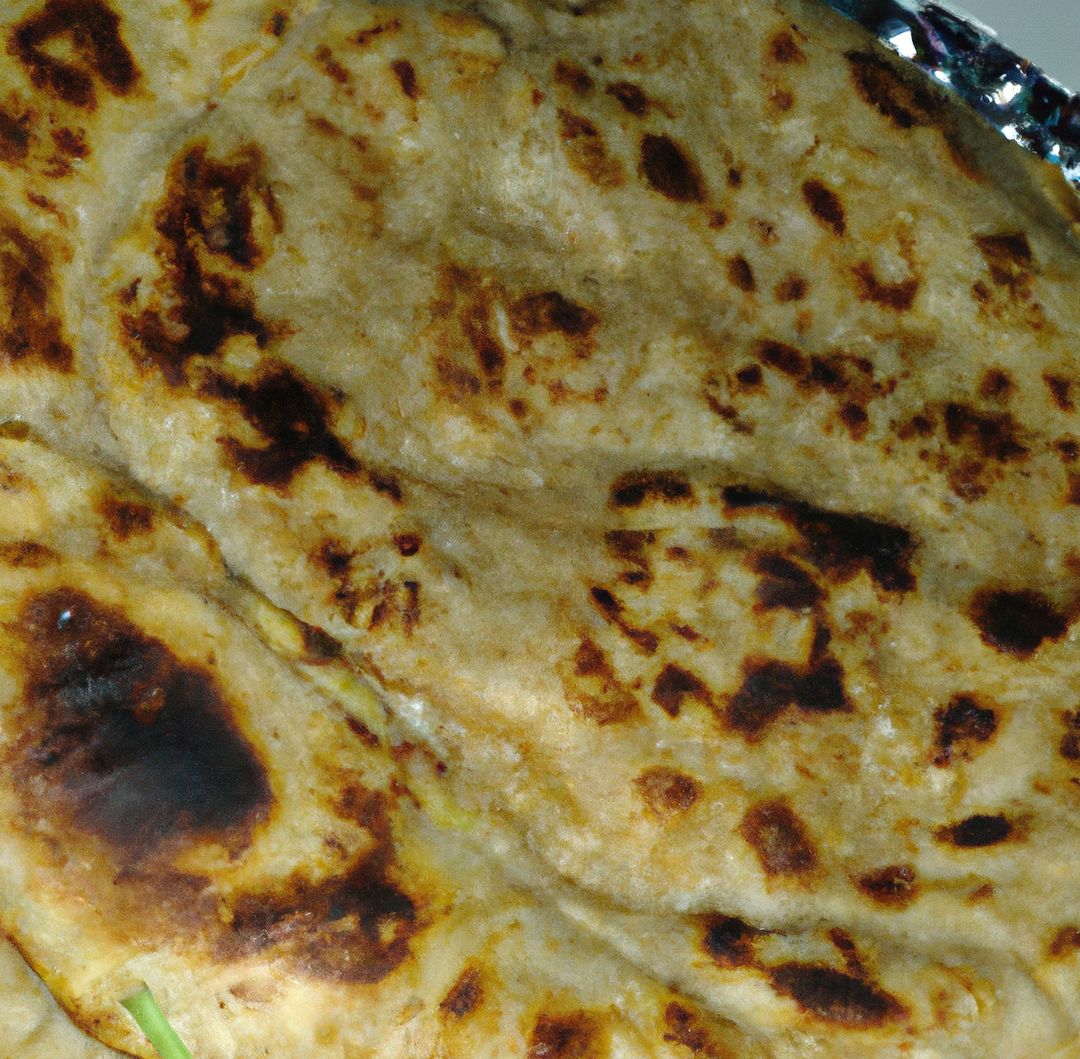 Close-Up of Delicious Freshly Cooked Indian Naan Bread - Free Images, Stock Photos and Pictures on Pikwizard.com