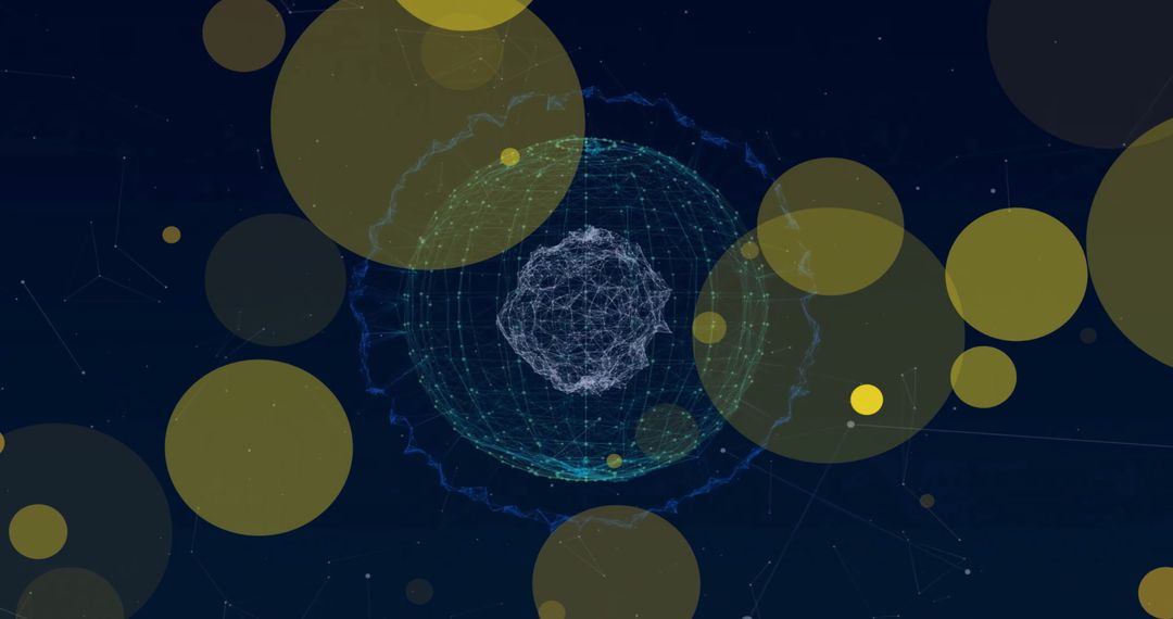 Global Network Connections with Digital Globe Representation