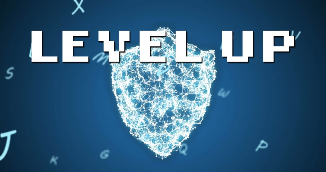 Cybersecurity Level Up Digital Concept