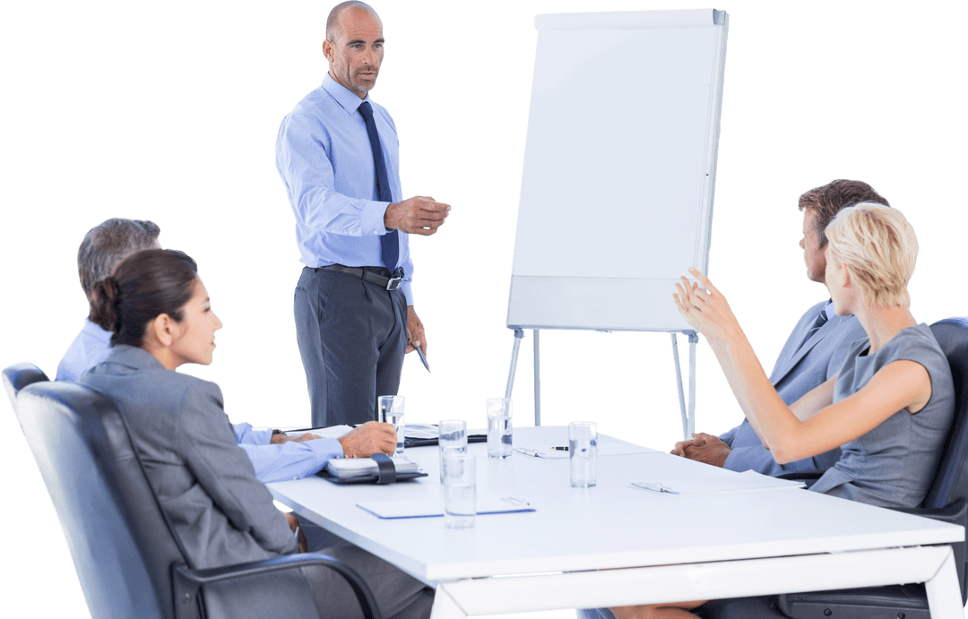 Transparent Communication During Boardroom Meeting with Experts