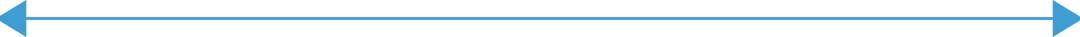 Transparent Blue Line with Arrows for Direction Symbols