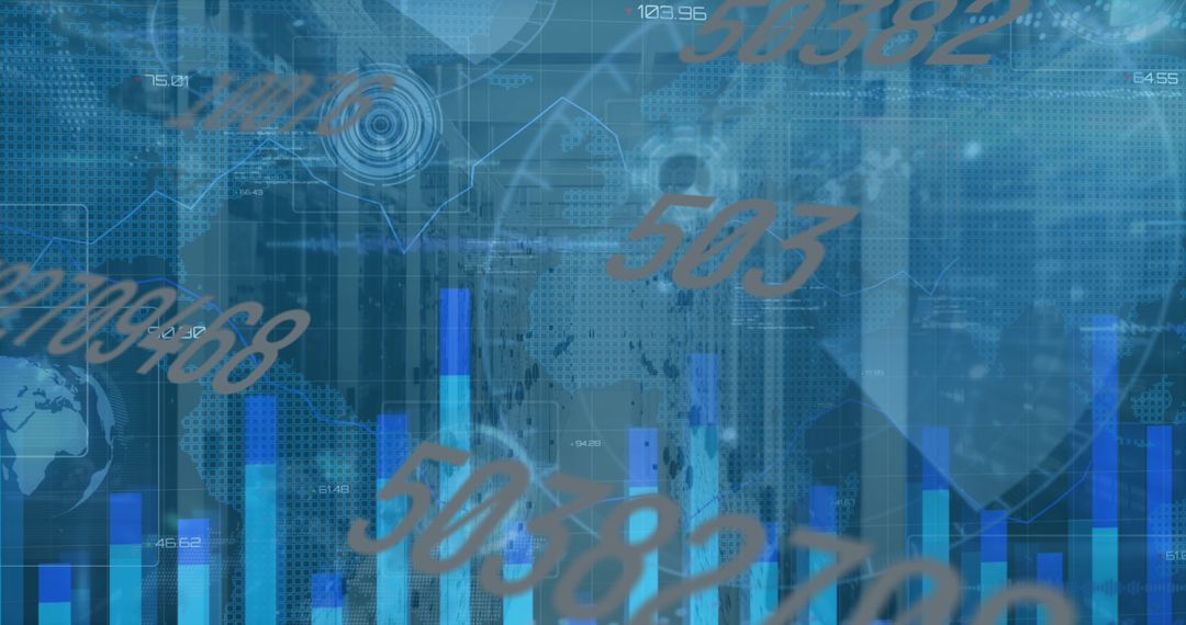 Digital Interface for Data Analytics with Global Visuals