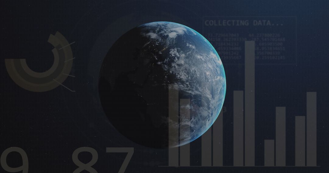 Global Data Analytics over Earth Visualization