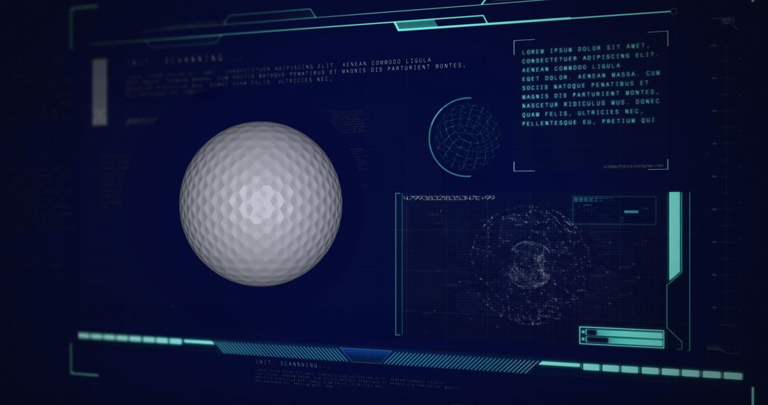 Digital Scanning of Golf Ball Technology Interface