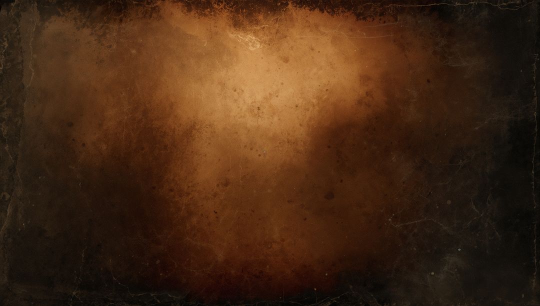 Aged parchment creating warm vignette with scratches cracks and weathered patina