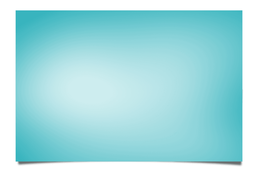 Aquamarine Abstract Rectangle Shape on Transparent Background