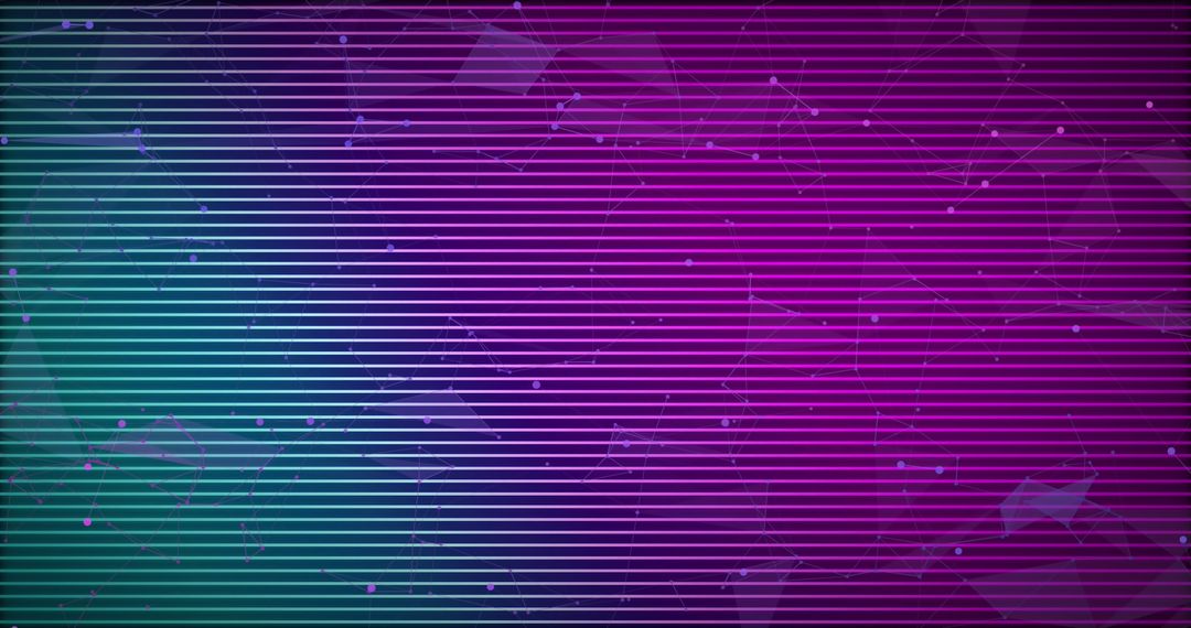 Futuristic NFT on Striped Gradient Background