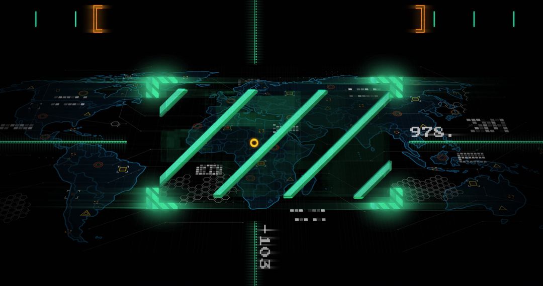 Digital Data Processing With Global Connectivity Theme