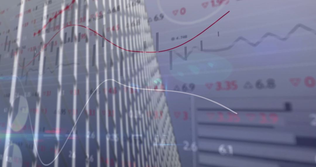 Financial Data Processing in Modern Cityscape