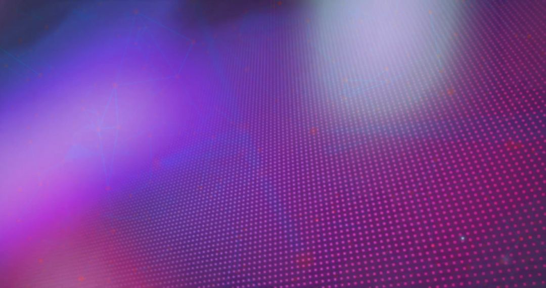 Abstract Gradient Dots on Purple Background