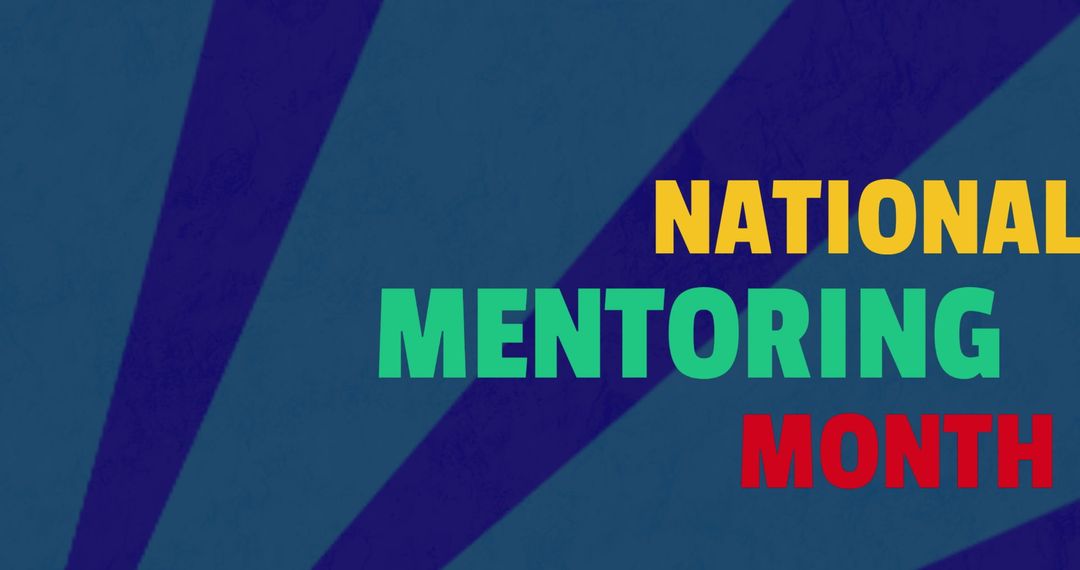 National Mentoring Month Promotional Graphic Design