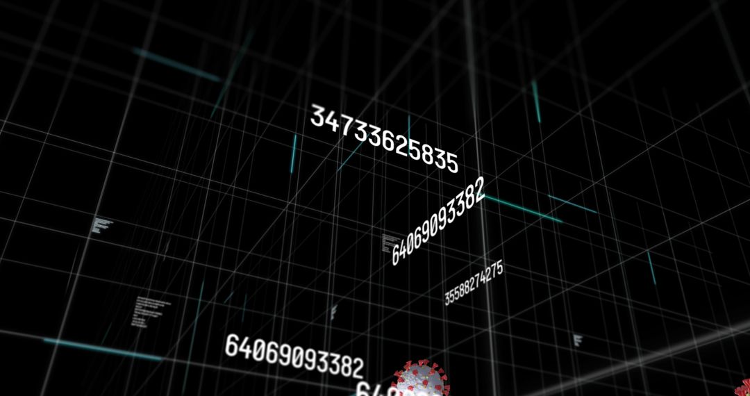 Abstract Visualization of COVID-19 Data Analysis
