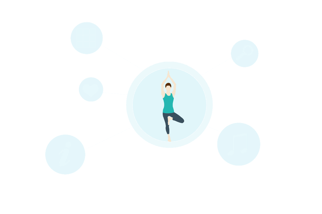 Yoga Wellness Symbols on Transparent Background - Download Free Stock Images Pikwizard.com