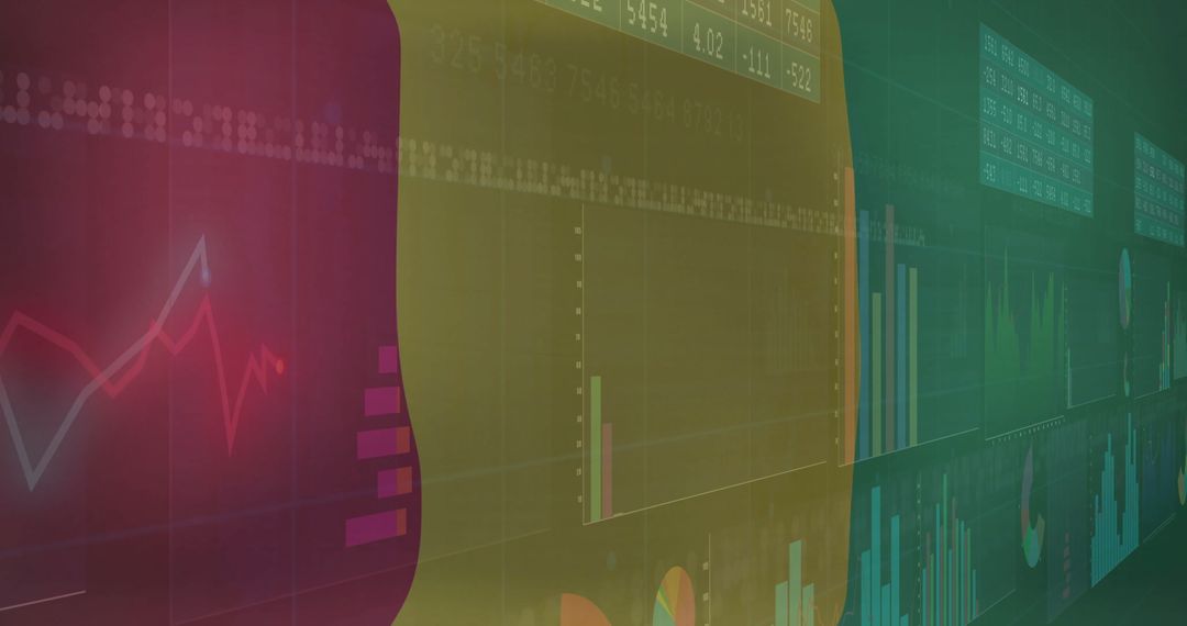 Dynamic Dashboard Display with Interactive Graphs and Charts