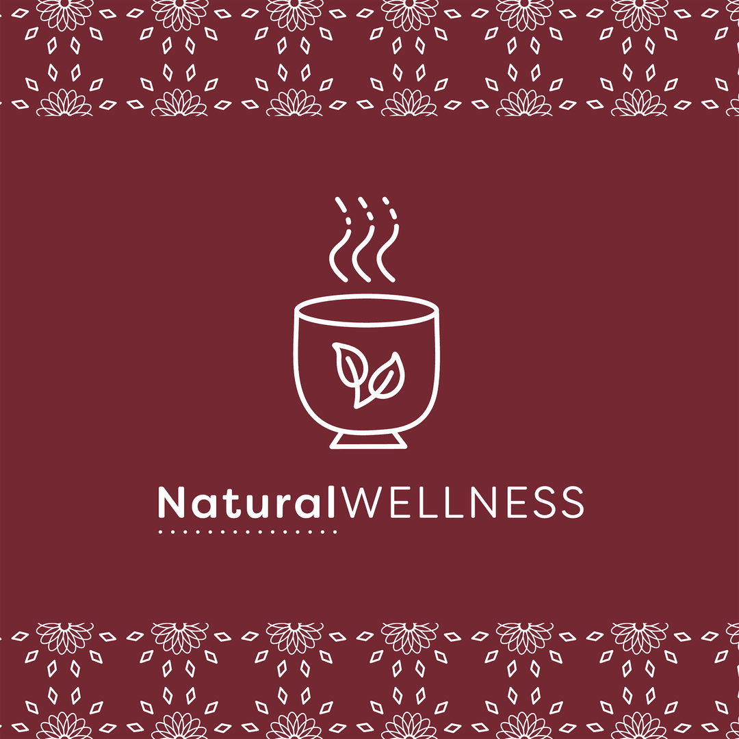 Transparent Wellness Logo with Steam and Leaf Icon