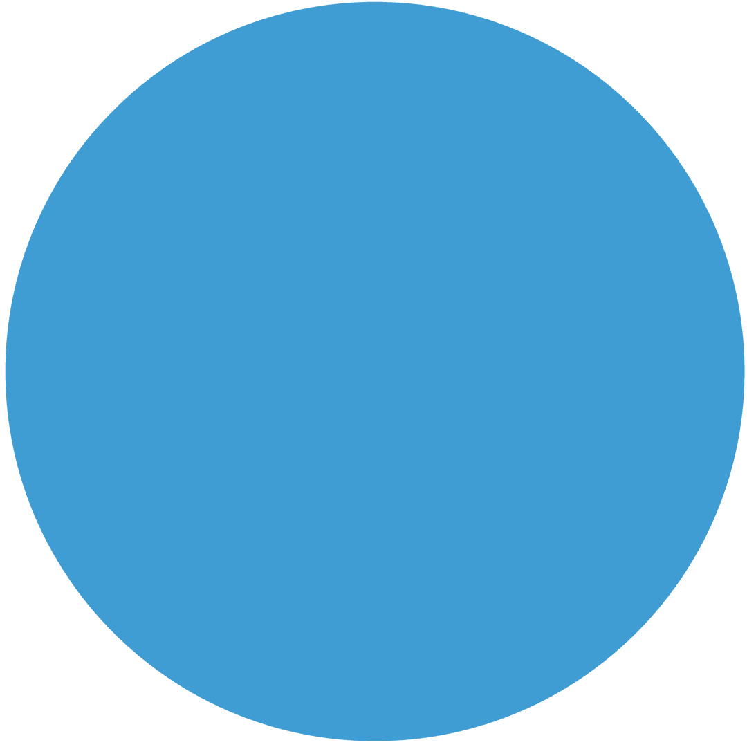 Abstract Blue Circle on Transparent Background for Design Projects