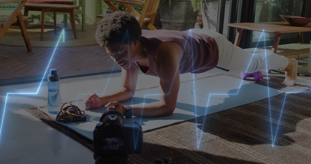 Heart Rate Monitoring During At-Home Plank Exercise