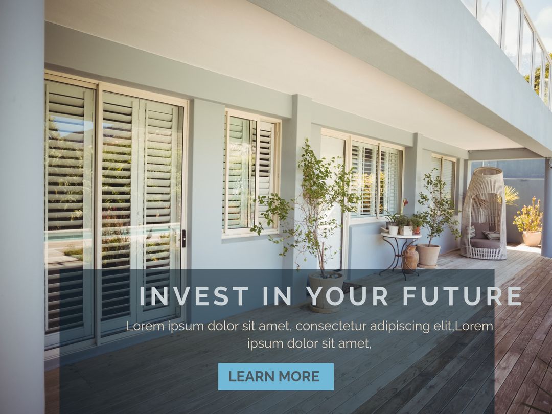 Serene Patio for Secure Investment Inspiration