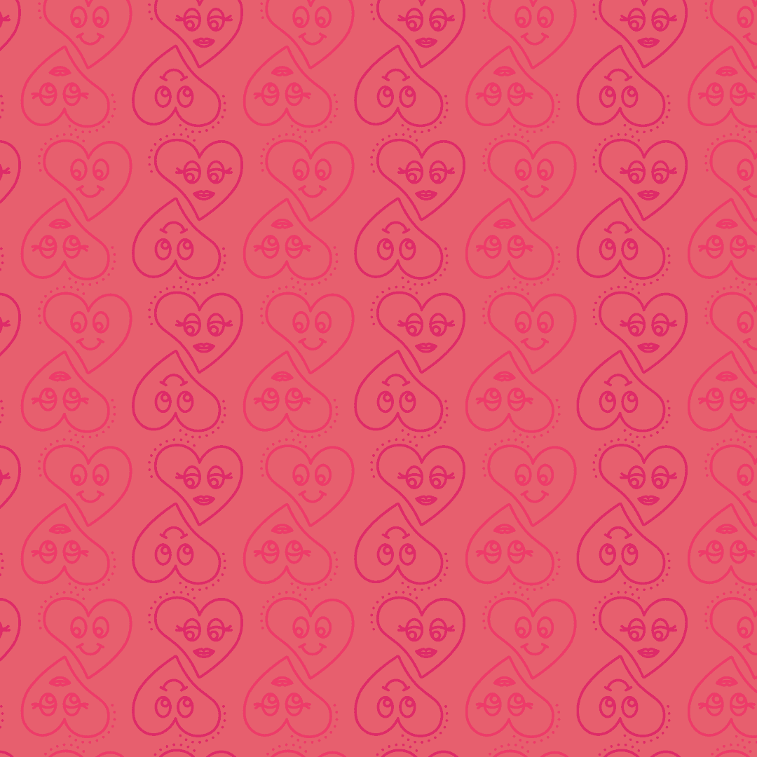 Abstract Red Heart Pattern on Transparent Background - Download Free Stock Images Pikwizard.com