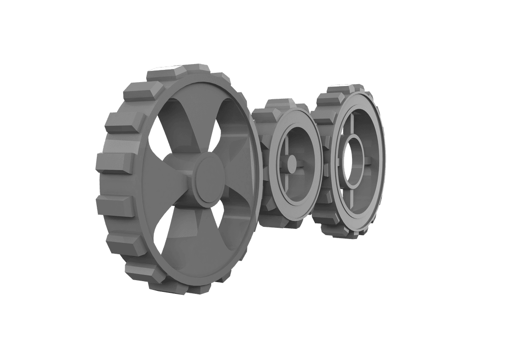 Grey Cog Illustration on Transparent Background for Workflow Design - Download Free Stock Images Pikwizard.com