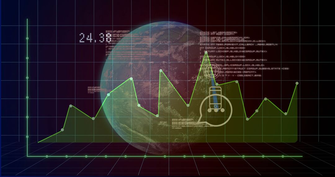 Data Visualization with Graph and Globe for Business Analytics