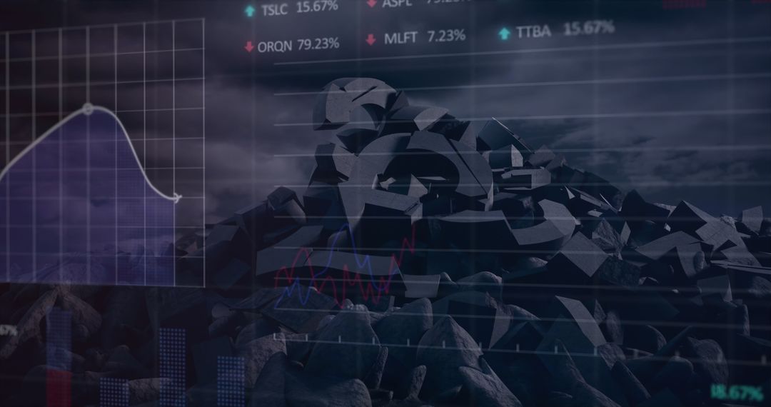 Financial Data Analysis and British Pound Crisis Concept