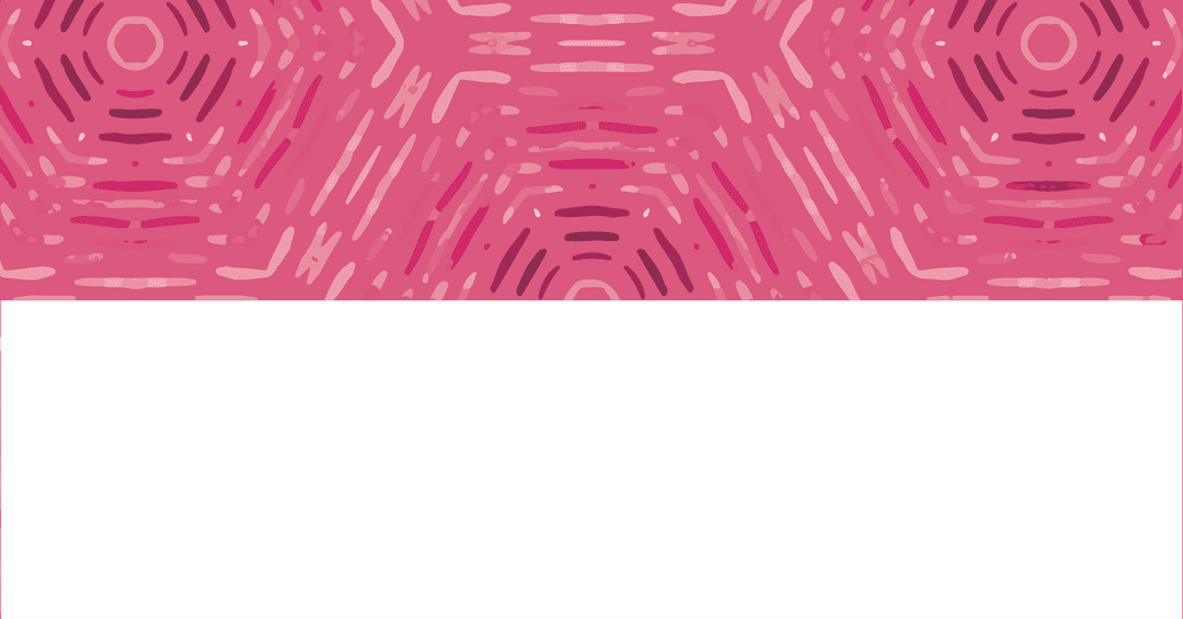 Abstract Pink Stripe Pattern on Transparent Background