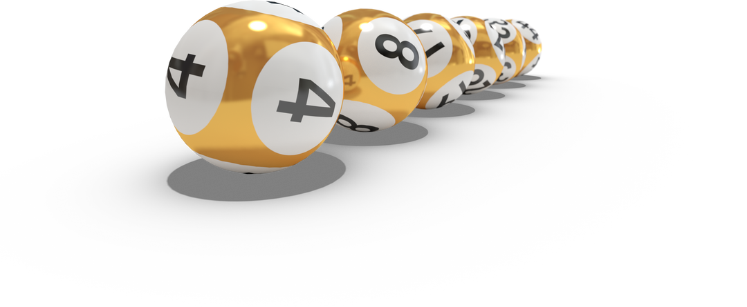 Golden Lottery Balls with Numbers on Transparent Background Casino Concept - Download Free Stock Images Pikwizard.com