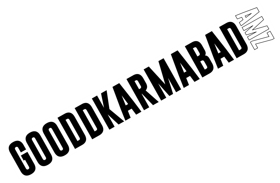 Bold Stylized Text Graphic on Transparent Background