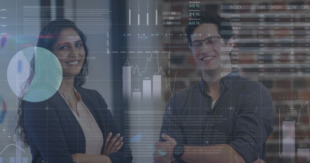 Diverse Colleagues in Business Analytics Environment